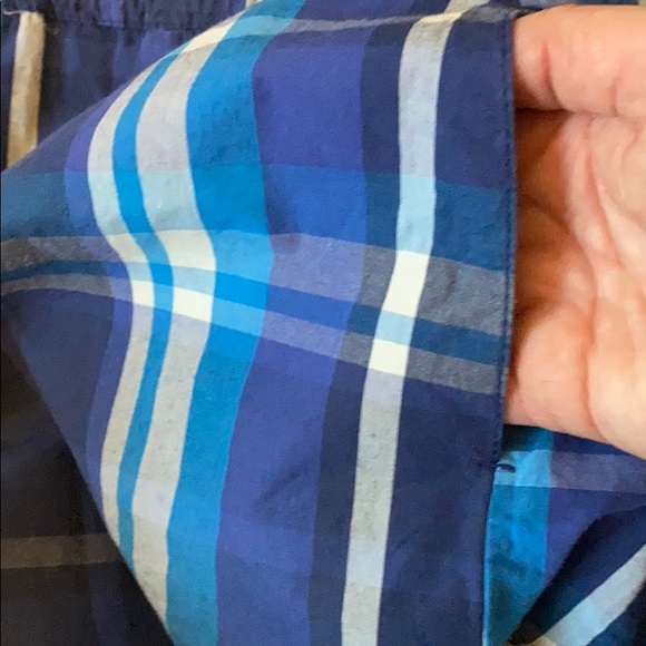 Puma cotton plaid snap down tunic blouse dress S - Picture 8 of 8